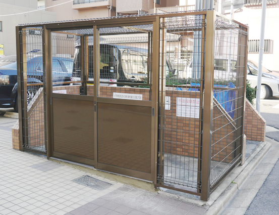 【ゴミ置場】名古屋市中区にてマンションのゴミ置場改修のご依頼を頂きました！