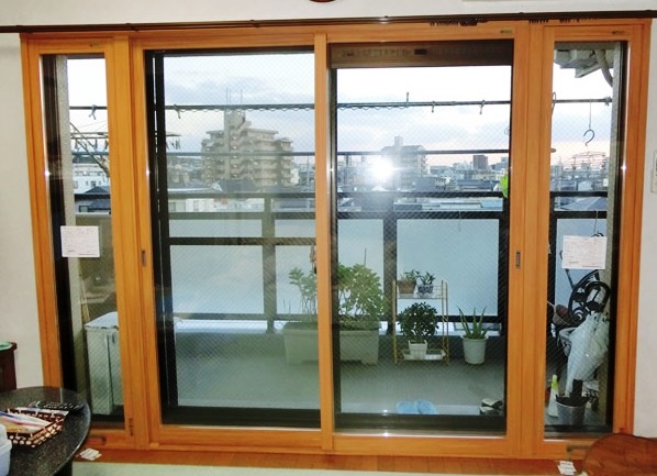 窓の結露対策　リクシル内窓インプラス　名古屋市天白区