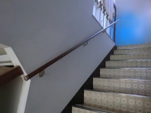 名古屋市中区 階段手すり設置