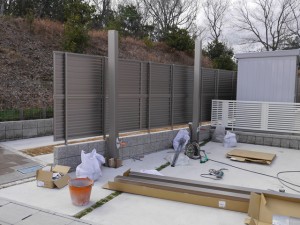 知多郡 大型トラス折半カーポート